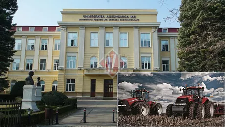 Echipamente și utilaje agricole de top apărute pe piață expuse la Universitatea de Științele Vieții din Iași