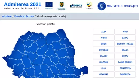4062 absolvenţi ai clasei a VIII-a din județul Iași au fost admiși în învăţământul liceal de stat anul școlar 2021 - 2022 în prima etapă de repartizare computerizată