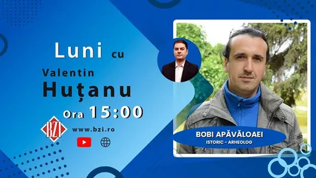 LIVE VIDEO - Seria Dosarele Istoriei continua in Studioul BZI LIVE cu o productie-dialog interesanta si plina de informatii proaspete despre trecutul medieval si modern al orasului Iasi alaturi de istoricul si arheologul Bobi Apăvăloaei - FOTO