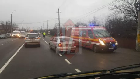 Accident rutier grav în judeţul Iași Patru persoane au fost rănite printre care și un copil după ce o maşină a intrat într-un stâlp - EXCLUSIV UPDATE