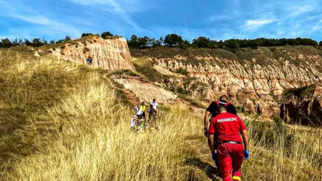 Sprijin pentru o turistă cu probleme medicale aflată în Râpa Roşie