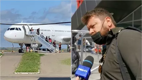 Mărturiile pasagerilor aflaţi în avionul Bergamo - Iaşi care nu a putut ateriza pe pistă - EXCLUSIV FOTO VIDEO