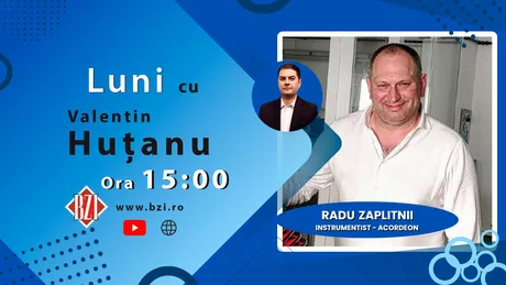 LIVE VIDEO - TOP MUZICAL Dialog de zile mari rememorări și povești dintr-o carieră artistică de spectacol prin lume alături de Radu Zaplitnîi instrumentist și producător de acordeoane - FOTO