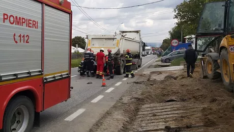 Accident rutier în Paşcani. Un pieton a decedat după ce a fost călcat de un TIR - EXCLUSIV FOTO