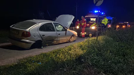 Accident rutier în Lunca Cetățuii județul Iași -FOTO VIDEO