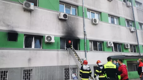 Incă o victimă a incendiului de la Spitalul din Constanța a murit Sunt 8 persoane decedate