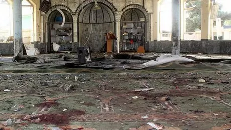 Atentat la o moschee din Afganistan Sunt mai multe persoane rănite și decedate- FOTO