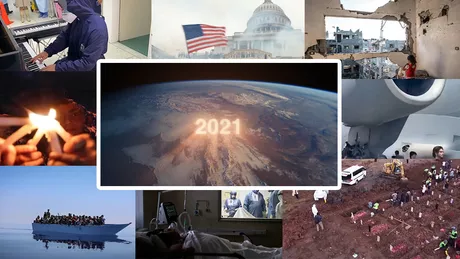 Anul 2021 anul care a schimbat omenirea Cele mai importante momente surprinse într-un videoclip - FOTO VIDEO