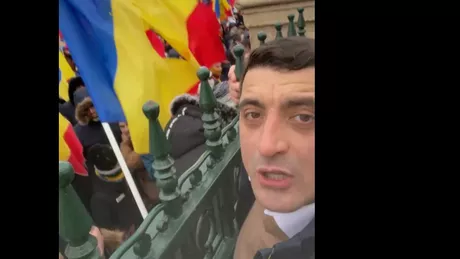Protestul se mută la Guvernul României George Simion a făcut anunțul Parlamentarii nu au votat de frică certificatul verde