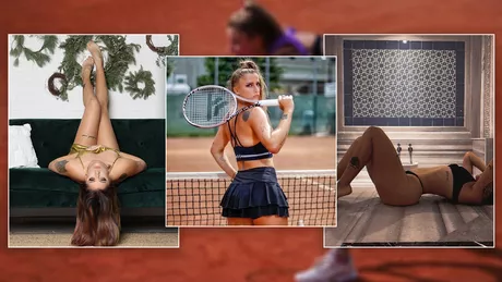 Poze incendiare cu cea mai sexy sportivă din Iași Andreea Prisăcariu este fata rea a tenisului din România. Am 21 de tatuaje... - GALERIE FOTO
