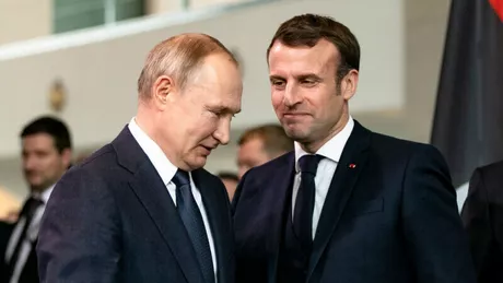 Vladimir Putin și Emmanuel Macron au discutat despre tensiunile dintre Rusia și Ucraina
