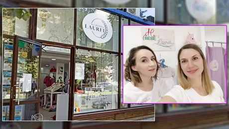 Laura Ignătoaie și Flavia Hrițcu patroanele magazinelor Lavanda Laurei și H. Bebe au pus lacătul pe ușa afacerii din centrul Iașului