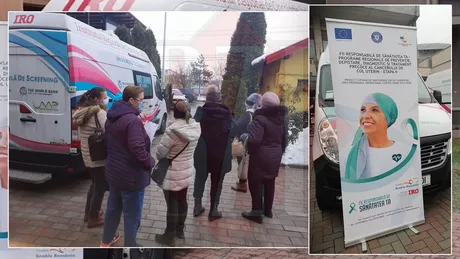 Testare gratuită pentru depistarea cancerului de col uterin Medicii de la IRO din Iași vor merge cu caravana în cartiere