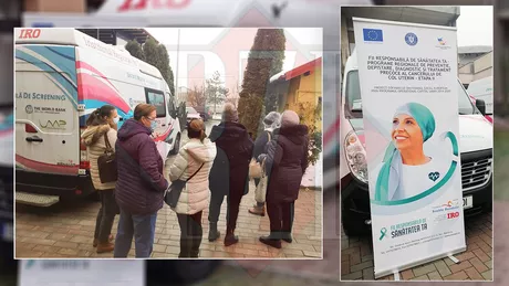 Femeile din Iași se pot testa gratuit pentru depistarea cancerului de col uterin Caravanele mobile de la IRO se vor afla în 5 locuri din municipiu