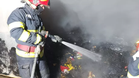 IPJ Giurgiu a deschis un dosar penal pentru distrugere după incendiul din Vama Giurgiu