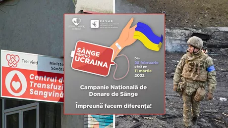 Campanie de donare sanguină la Iași pentru Ucraina Programul Centrului de Transfuzii va fi prelungit