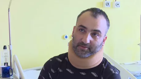 Un tânăr de 37 de ani a început să meargă din nou după ce a fost operat la Spitalul Clinic de Urgență Prof. Dr. Nicolae Oblu din Iași