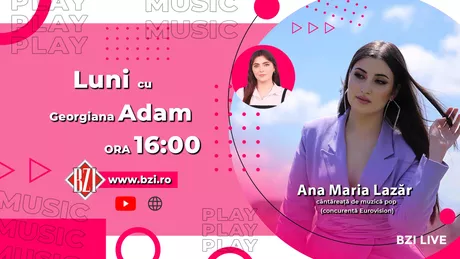 LIVE VIDEO - Detalii din culisele Eurovision Ana Maria Lazăr participantă a concursului povestește pentru BZI LIVE despre experiența ei