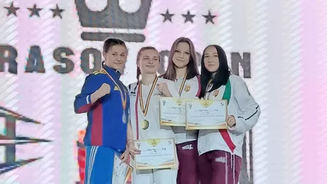 Ana Maria Romanțov de la ACS Power Box medaliată cu argint la turneul internațional de box de la Brașov