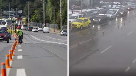 Amenzi pentru șoferii din Iași care au ignorat banda unică din Nicolina Imaginile i-au dat de gol - FOTO