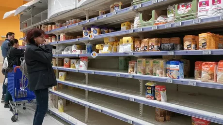 Criză alimentară în Rusia Unele alimente au fost raționalizate