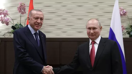 Vladimir Putin a discutat cu Erdogan despre solicitările Rusiei pentru un acord de pace cu Ucraina