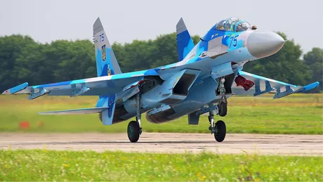 Forţele ruse desfăşoară o amplă ofensivă în Ucraina. Patru avioane de luptă Su-27 doborâte