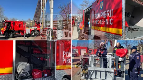 Departamentul de Pompieri din Iași a primit mașini noi de intervenție Ce pot face acestea și la ce tip de misiuni vor fi folosite