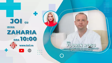 LIVE VIDEO - Dr. Florin Roșu managerul Spitalului de Boli Infecțioase Iași discută în emisiunea BZI LIVE despre riscurile la care ne expunem după ridicarea restricțiilor în pandemia Covid-19