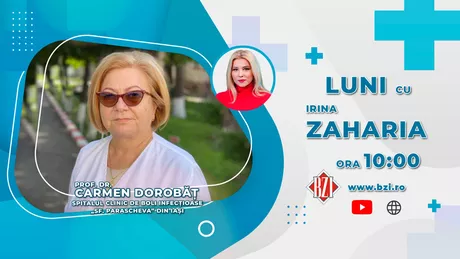 LIVE VIDEO - Prof.dr. Carmen Dorobăț medic infecționist la Spitalul de Boli Infecțioase Iași discută în ediția BZI LIVE despre primul caz Covid-19 înregistrat la un refugiat ucrainean