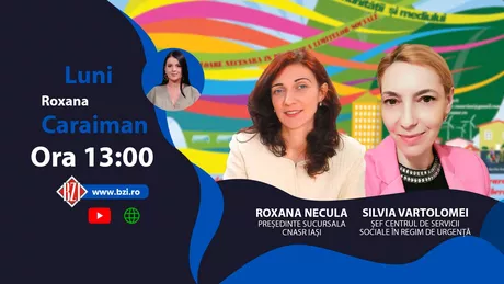 LIVE VIDEO - Asistentul social reprezintă interfața dintre suferința oamenilor și instituțiile statului Roxana Necula și Silvia Vartolomei discută la BZI LIVE despre nevoile comunității - FOTO