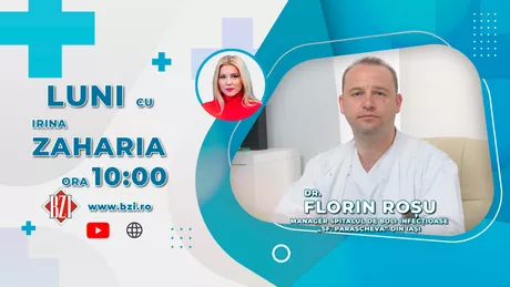 LIVE VIDEO - Dr. Florin Roșu managerul Spitalului de Boli Infecțioase Sfânta Parascheva Iași discută in ediția BZI LIVE despre creștere numărului cazurilor de viroze respiratorii gripă și Covid-19