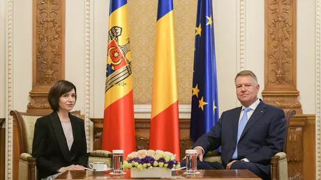 Klaus Iohannis și Nicolae Ciucă au ajuns la Chișinău. Klaus Iohannis și Maia Sandu declarație de presă comună- VIDEO