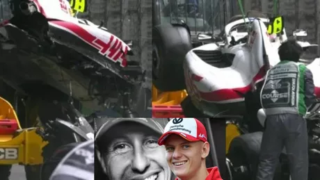 Mick Schumacher accident grav în calificările Marelui Premiu al Arabiei Saudite. Mașina a fost zdrobită