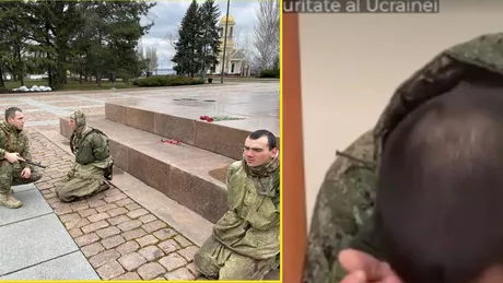 Dezvăluirile unui soldat rus capturat de civilii ucraineni. Ce le fac rușii propriilor soldați - VIDEO