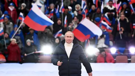 Oamenii care au umplut stadionul lui Putin ar fi fost presați de angajatori să participe
