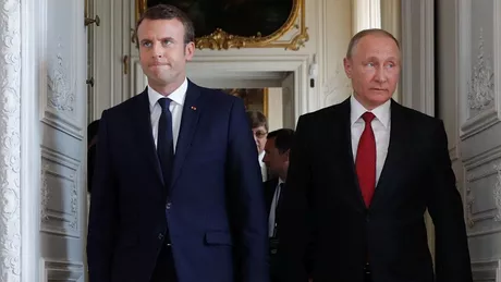 Jurnalistul Mirel Curea aruncă bomba în alegerile din Franța Vladimir Putin îl are la mână pe Emmanuel Macron