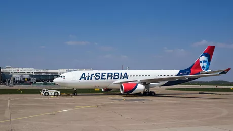 Serii de ameninţări false cu bombă la Air Serbia. Ucraina acuzată de preşedintele sârb