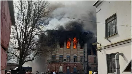 Două incendii majore au fost înregistrate în Rusia - VIDEO