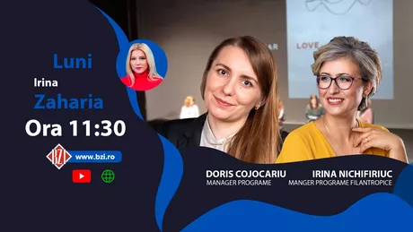 LIVE VIDEO - Swimathon una dintre cele mai mari campanii de strângere de fonduri din Europa ajunge la Iași. Irina Nichifiriuc și Doris Cojocariu de la Fundația Comunitară cu detalii la BZI LIVE - FOTO