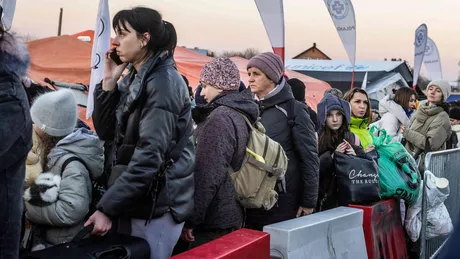 Mii de refugiați din Ucraina au intrat în SUA