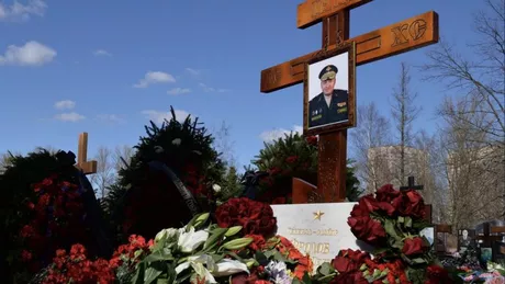 Rusia a mai pierdut un general în războiul din Ucraina Vladimir Frolov a fost înmormântat astăzi