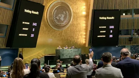 Rusia amenință țările ONU care vor avea un vot favorabil sau o abţinere pentru suspendarea Moscovei din Consiliul pentru Drepturile Omului