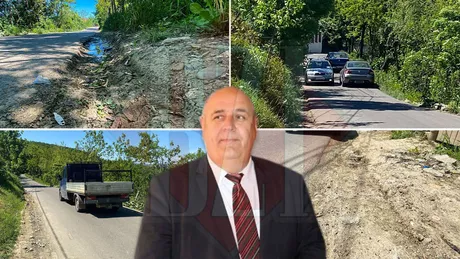 Pericol public în Hlincea comuna Ciurea Șoferii rup mașinile din cauza firmei Design Proiect. Primarul Cătălin Lupu anunță vremuri mai grele  FOTO