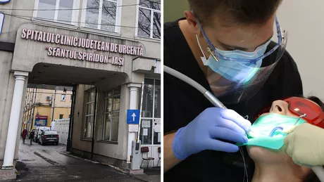 Zeci de pacienți cu urgențe stomatologice bat la ușa singurului cabinet non-stop din Iași Acesta funcționează  la Spitalul Sf. Spiridon
