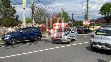 Accident rutier la Lețcani. Au fost implicate patru autoturisme și șapte persoane - EXCLUSIV GALERIE FOTO VIDEO UPDATE