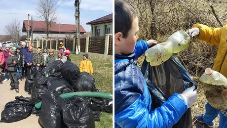 Campania Curățăm România un real succes la Iași Au fost colectate 377 tone de deșeuri din natură