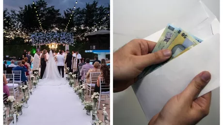 Câți bani se dau la nuntă în 2022. S-a mărit darul 