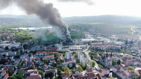 Explozie uriașă la o fabrică din Slovenia zeci de răniți și mai mulți muncitori dispăruți - VIDEO