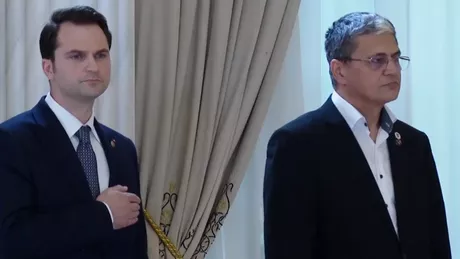 Marcel Boloş şi Sebastian Burduja numiţi miniştri au depus jurământul la Palatul Cotroceni - VIDEO